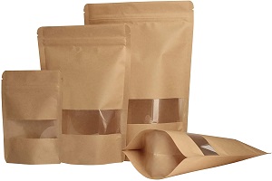 Стоящи пликове, Doypack bags kraft