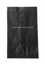 Хартиен плик за сандвичи 12,5/8,5/21 см черен маслоустойчив  - 1000 бр