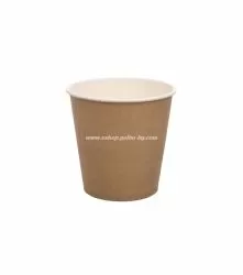 Картонена чаша БЯЛО/КАФЯВА  4 oz   50 бр / 1000 бр. 