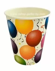 Картонена чаша 8 oz (200 мл) БАЛОНИ    50 бр / 1000 бр