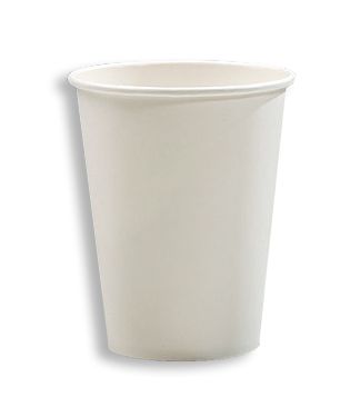 Картонена чаша 8 oz (200 мл) Бяла  50 / 1250 бр