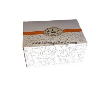 Картонена кутия за 1-2 парчета торта  14*10*8,5 см - 25 бр / 350 бр.