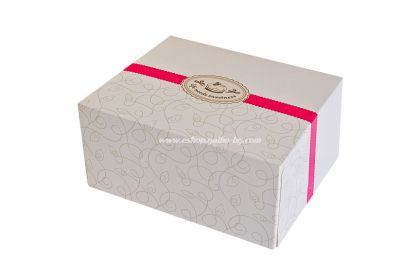 Картонена кутия за 4 парчета торта 15,8*13,8*7,7 см - 25 бр / 250 бр.