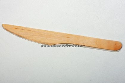 Дървен нож 16 см,  100 бр / 1000 бр В ПРОМОЦИЯ
