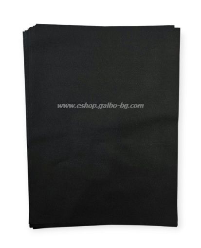 Хартия за сервиране и презентация, черна маслоустойчива  25*35 см - 500 бр