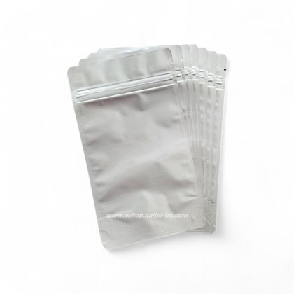 Дойпак СРЕБЪРЕН 50 130*70*225, 100 бр / 2000 бр  КОД 
