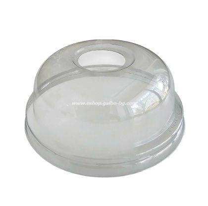 Капак за картонена чаша 90 мм, тип Бомбе с  отвор   100 бр / 2000 бр