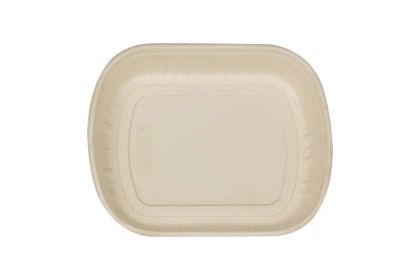 Био кутия от пулп без деления с РР капак,  модел M/W129,  8х50 бр / 400 бр.