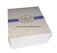 Картонена кутия за 15 парчета торта 26*26*8 см - 25 бр / 75 бр.