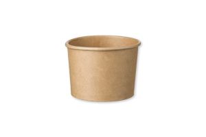 Картонена чаша за 3 топки сладолед KRAFT  8 оз/200 мл,  50 бр. / 1000 бр