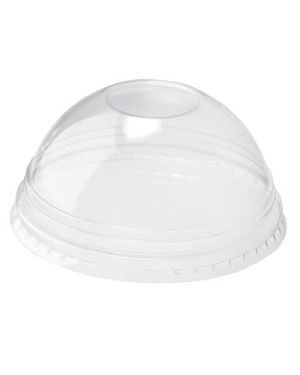 Капак DL94 W за РЕТ чаша, тип Бомбе без отвор, 95 мм, за система 2/1  - 1000 бр