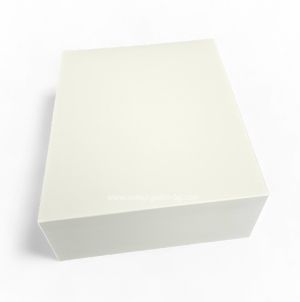 Картонена кутия за  торта БЯЛА  ВИСОКА,  32*32*12 см  - 25 бр / 75 бр..