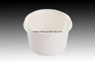 Картонена купа 400 мл с капак БЯЛА ф112 мм    В ПРОМОЦИЯ  - 50 бр / 500 бр