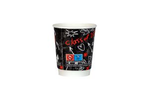 Картонена двустенна чаша 8 оз - 200 мл, COFFEE BREAK - 25 бр/ 500 бр