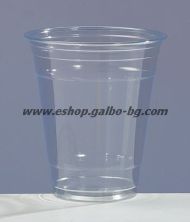 ЕКО Прозрачна (РЕТ) чаша 12 oz (300/350 мл) 50 бр